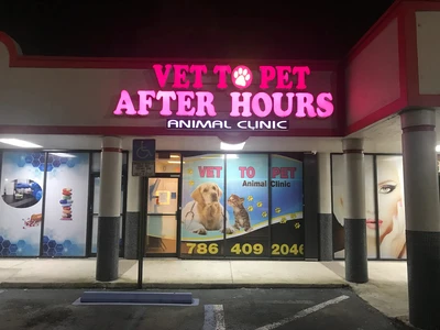 Vet To Pet After Hours Animal Clinica veterinaria en hialeah